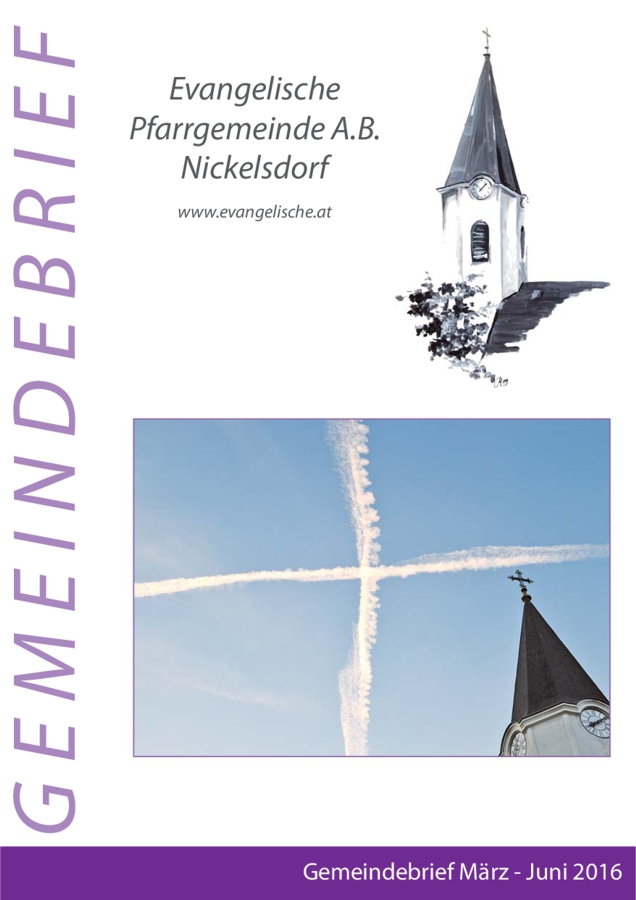 Gemeindebrief Nickelsdorf 2016 01