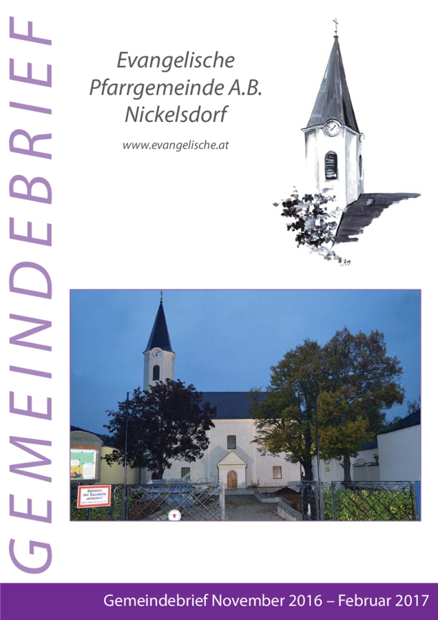Gemeindebrief Nickelsdorf 2016 03