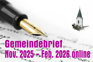 Gemeindebrief November 2025 - Februar 2026 ist online