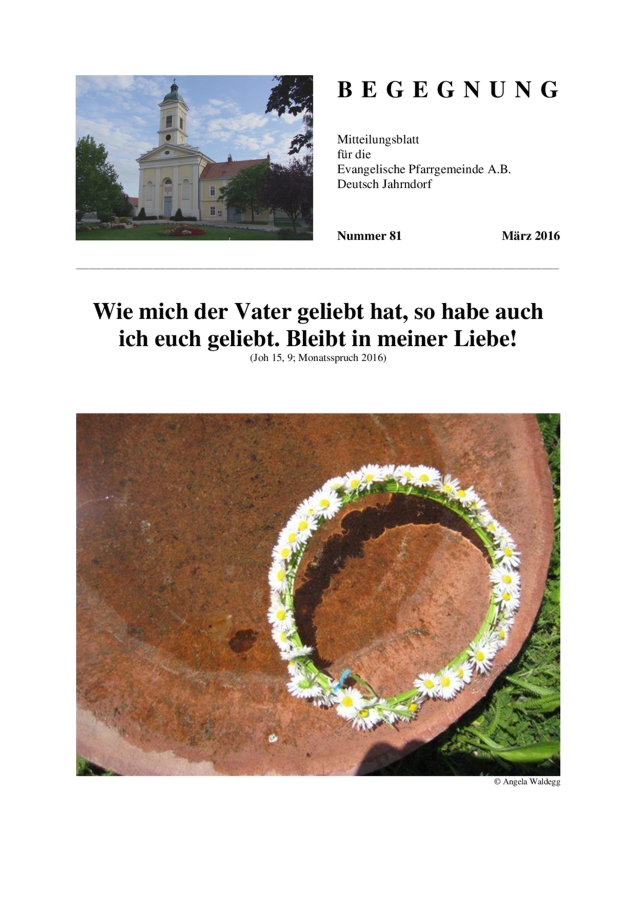 Gemeindebrief Deutsch Jahrndorf 2016 01