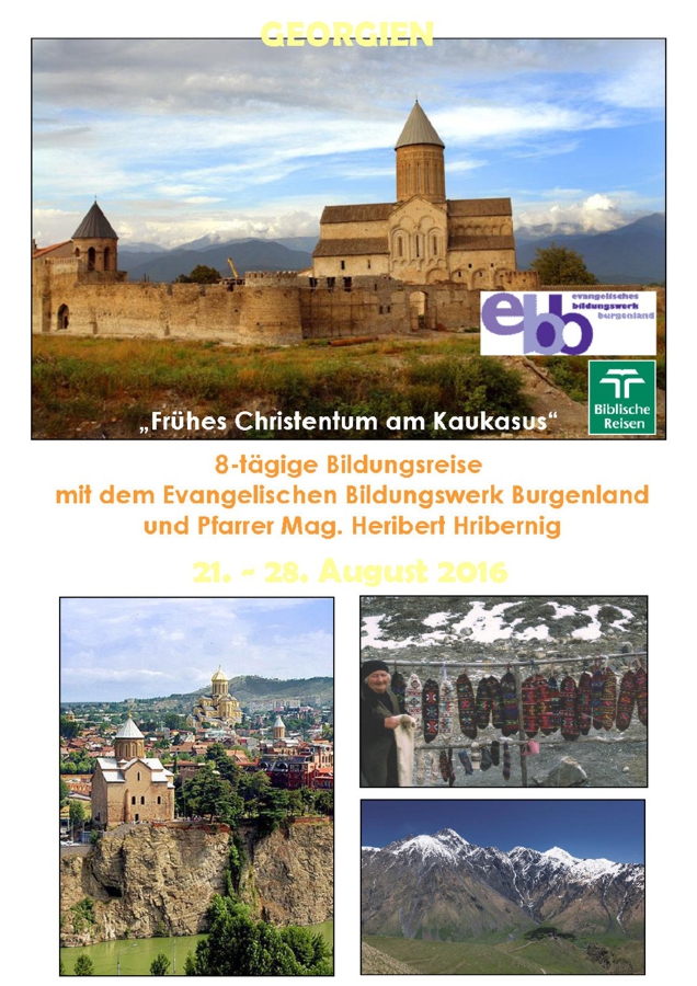 Programm Reise nach Georgien