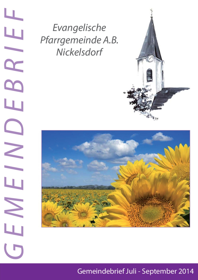 Gemeindebrief Nickelsdorf 2014 03