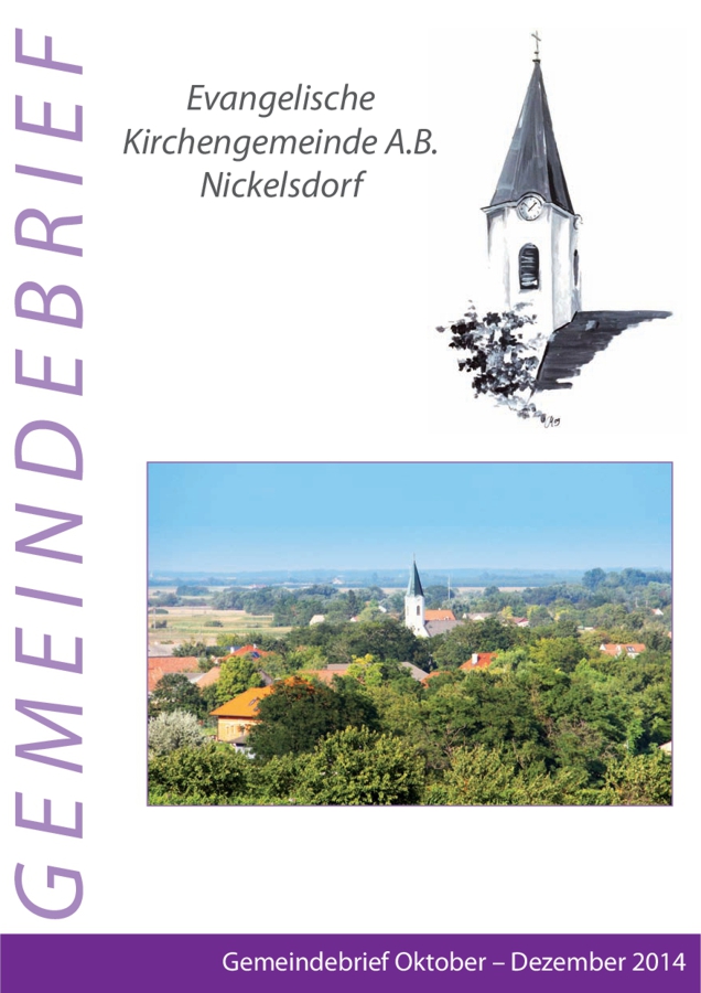 Gemeindebrief Nickelsdorf 2014 04