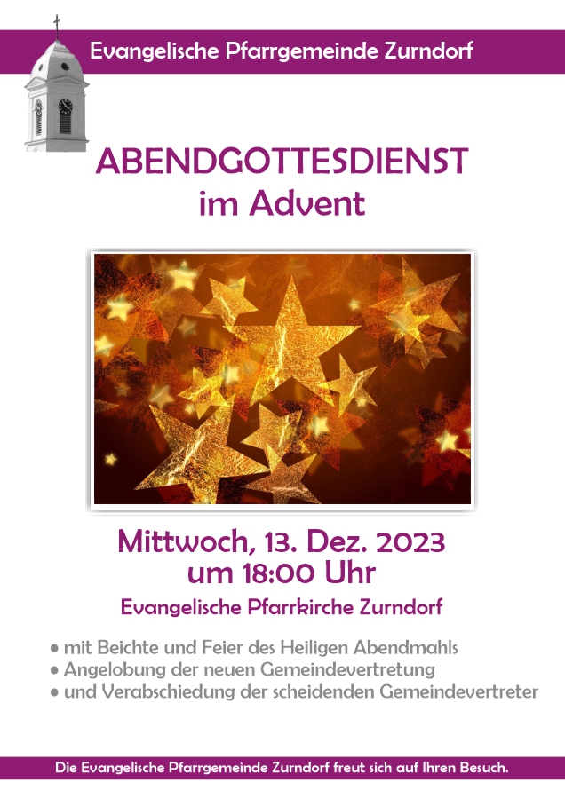 20231213 adventandacht zurndorf